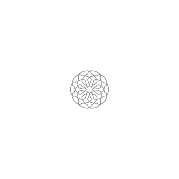 Vector islamic hand drawn mandala set floral