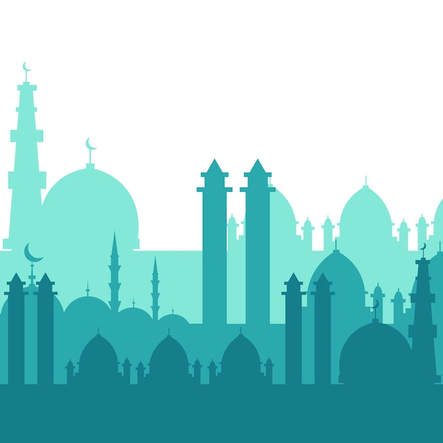 Islamic Mosque Silhouette