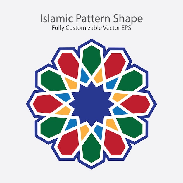 Islamic Pattern Background Vector Arabic Pattern