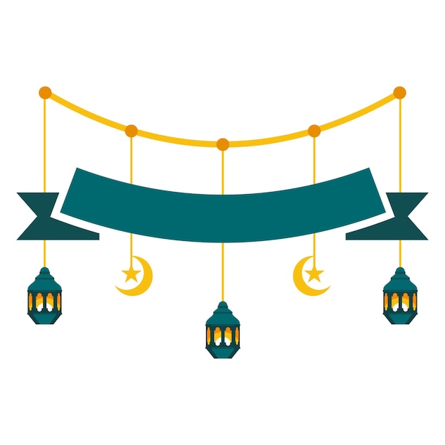 Islamic Ramadan Banner Ornament