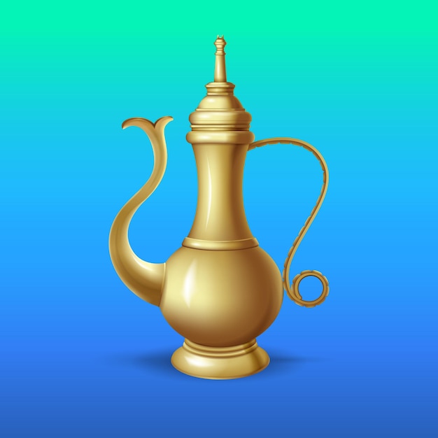 Islamic teapot for Islamic design