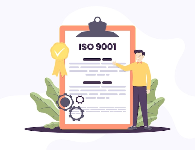 Iso 9001 certification and character