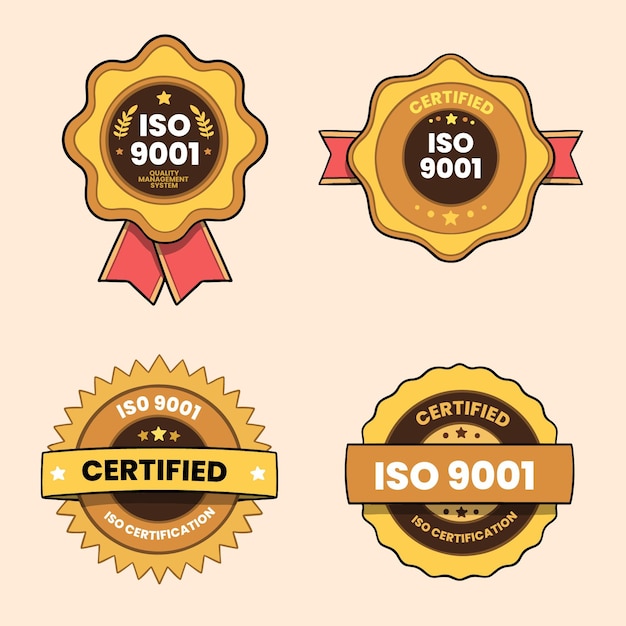 Iso certification badge selection