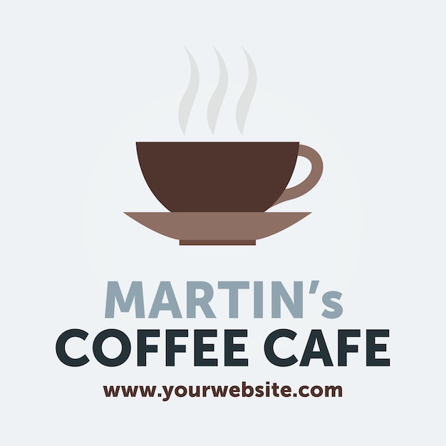 Isolated Cafe Business Logo Premium EPS 10 Elegant Vector Template