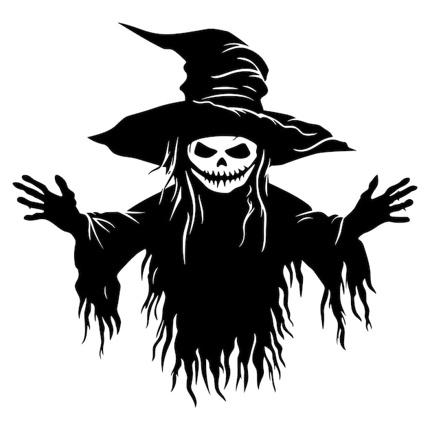 Isolated Death Halloween Season Vector