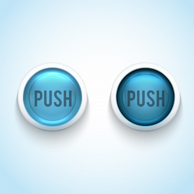 Isolated push buttons