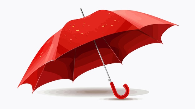 Isolated Umbrella on White Background