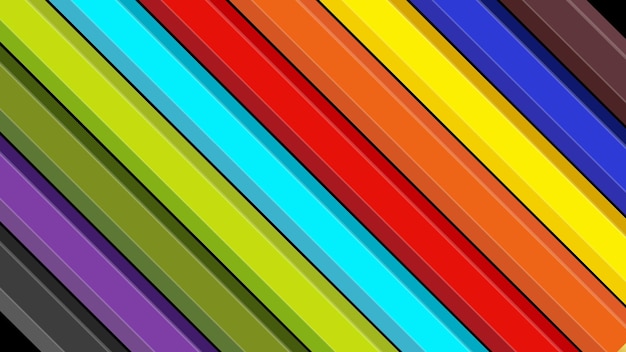 Vector isolated wooden colored pencils unsharpened colorful pencils background closeup view of colors