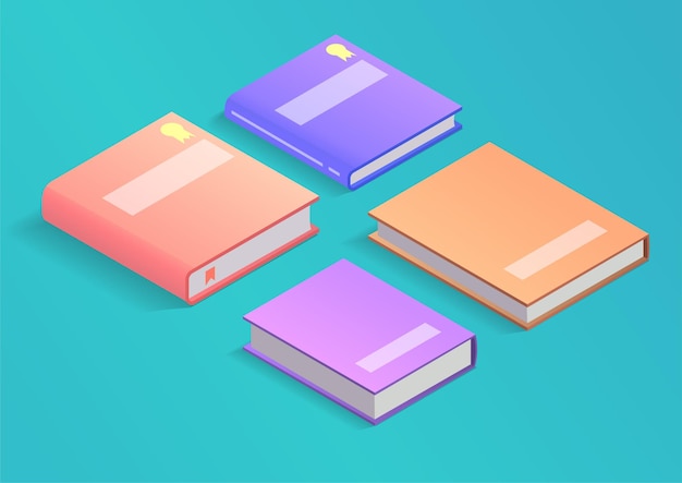 Isometric books