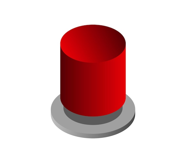 Isometric button