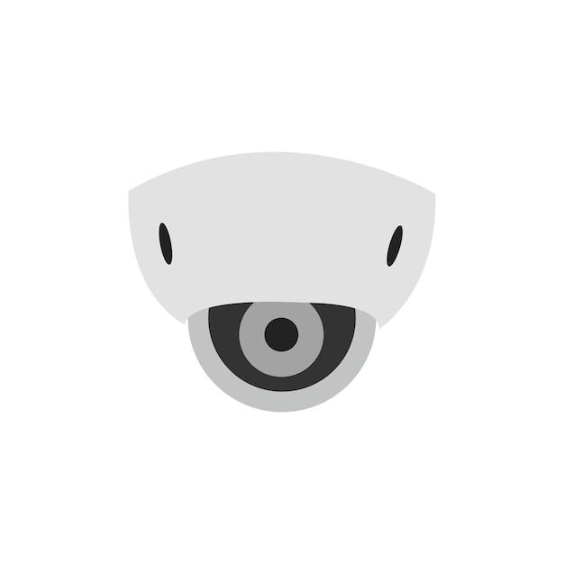 Isometric CCTV elements collection with security camerasvector illustrationSecurity cameras isolat