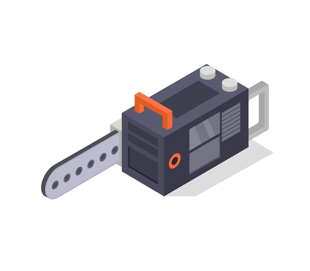 Isometric chainsaw