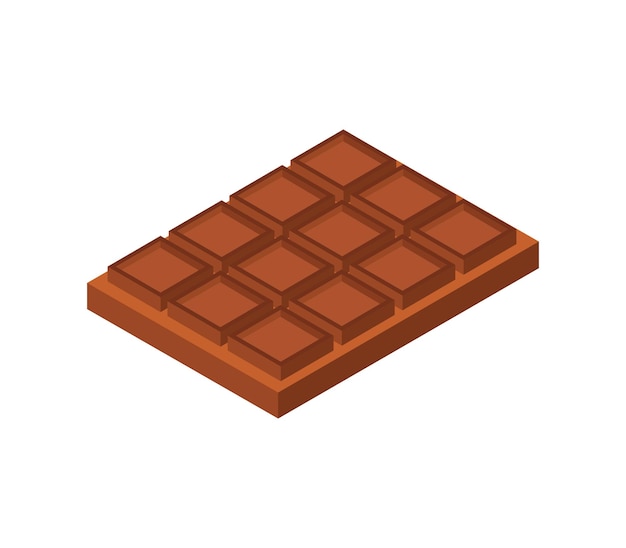 Isometric chocolate