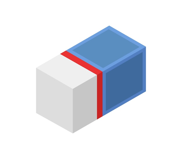 Isometric eraser