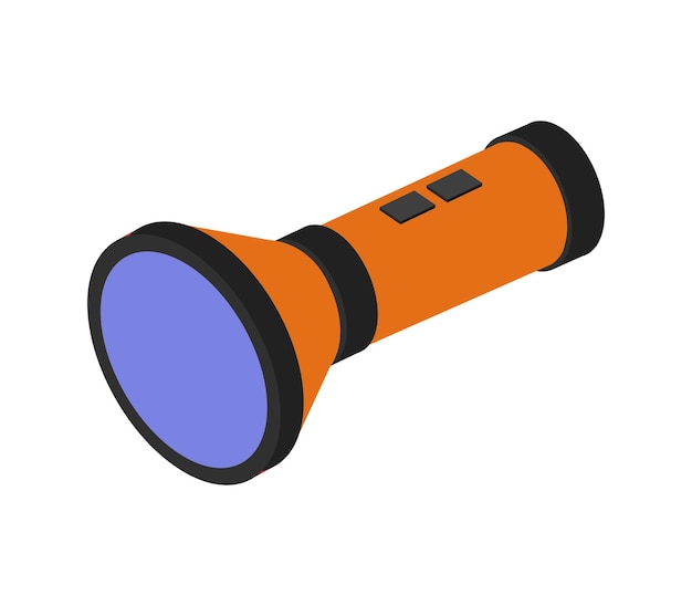 Isometric flashlight