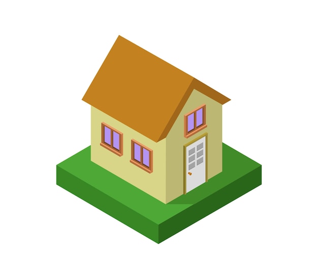 Isometric house