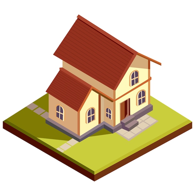 isometric house