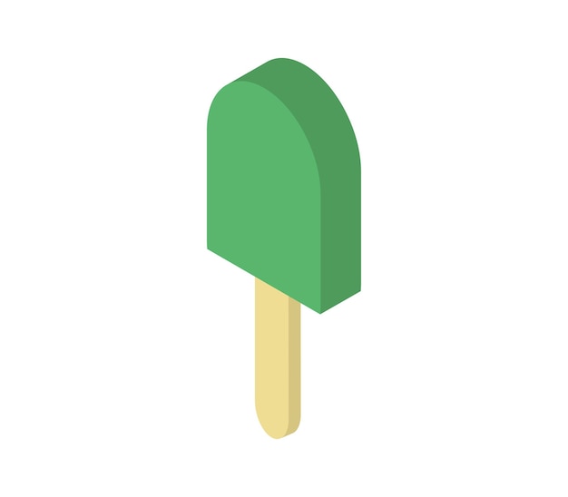 Isometric ice cream