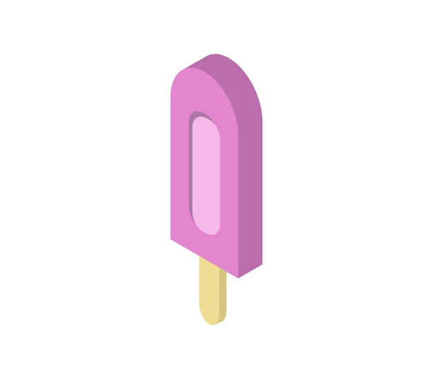 Isometric ice cream