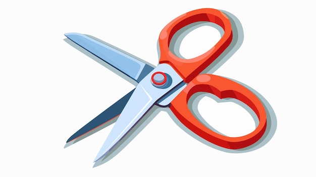 Isometric Kitchen Shears Icon Vector Illustration