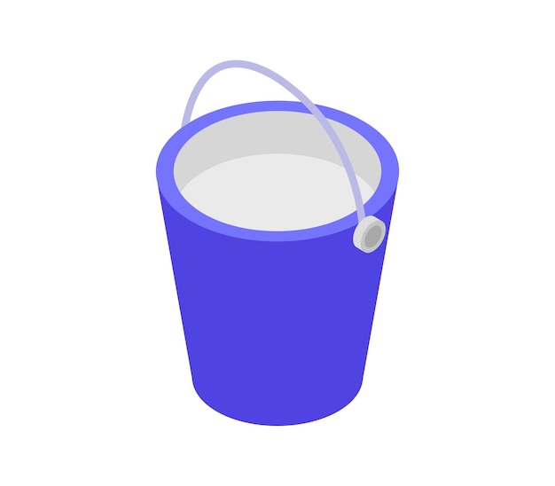 Isometric milk bucket