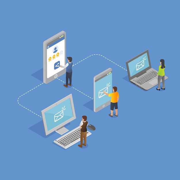 Isometric Networking Through Devices