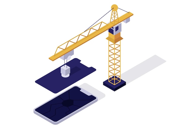 Isometric Phone Repair