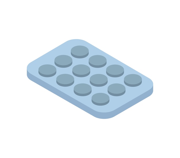 Isometric pill