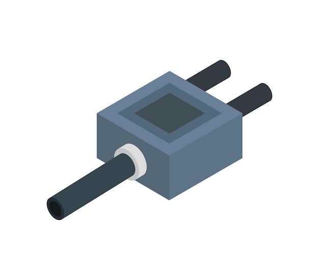 Isometric power plug