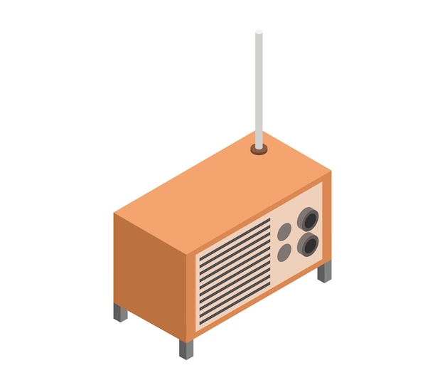 Isometric radio