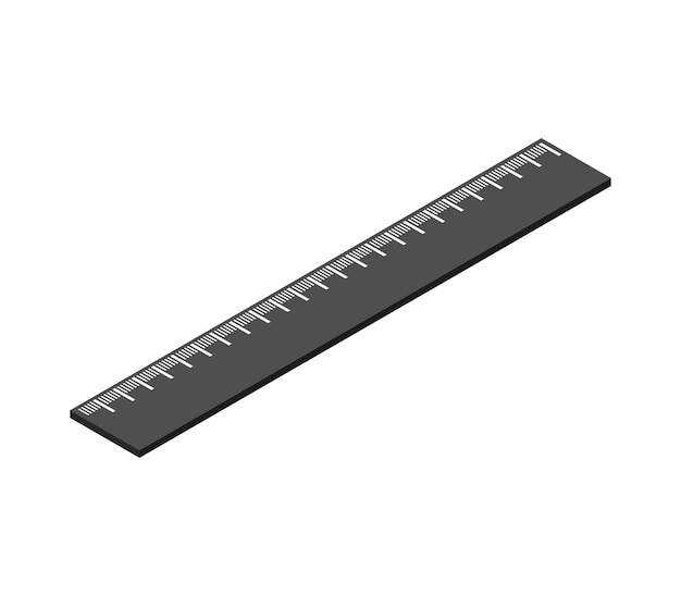 Isometric ruler