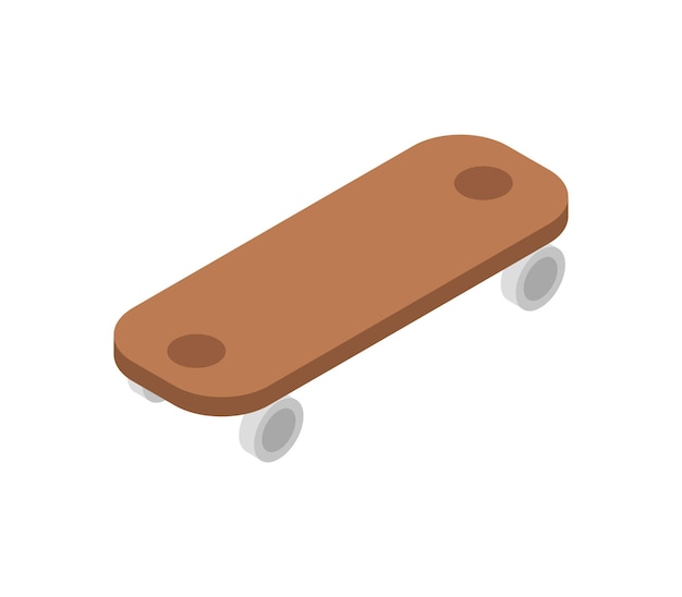 Isometric skateboard