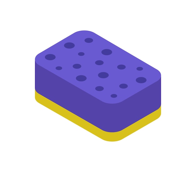 Isometric sponge