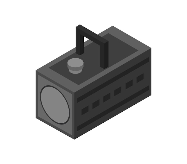 Isometric spotlight