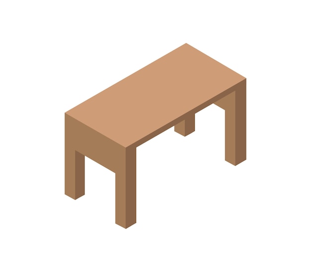 Isometric table