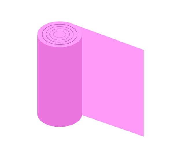 Isometric tissue roll