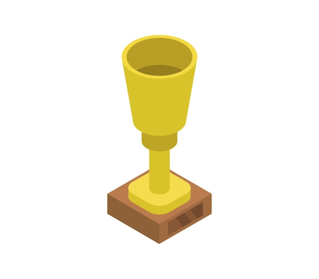 Isometric trophy