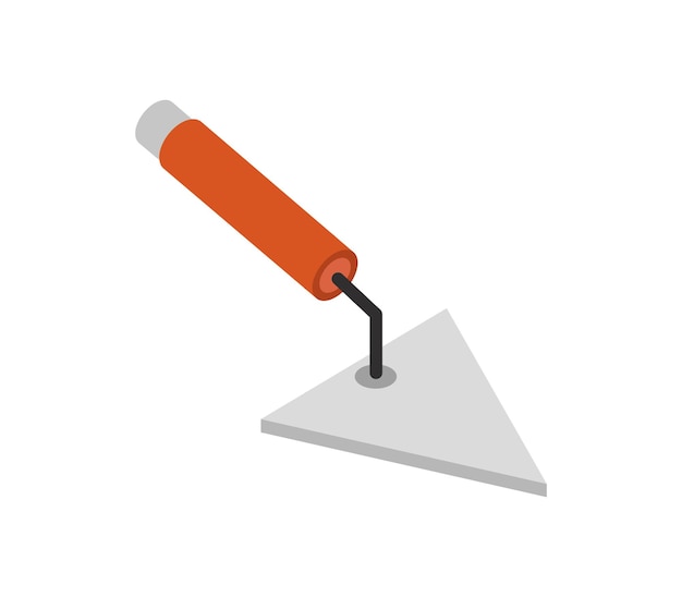 Isometric trowel