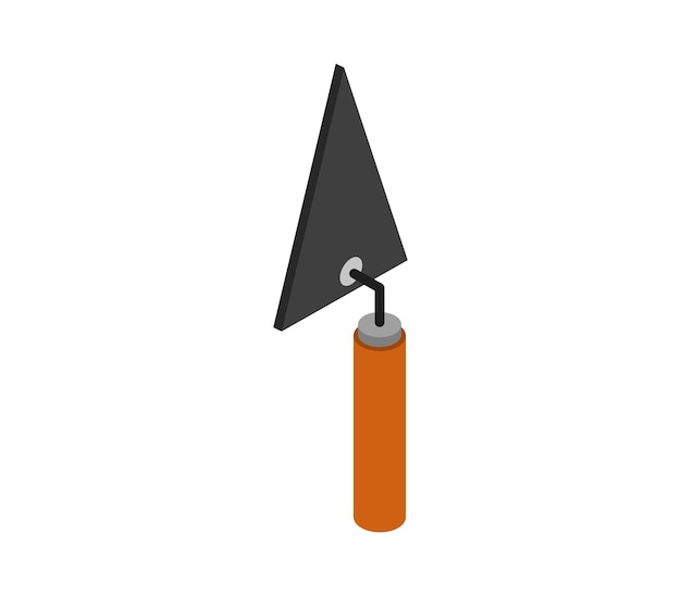 Isometric trowel