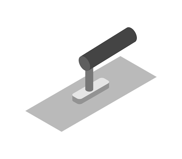 Isometric trowel