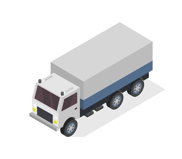 Isometric truck