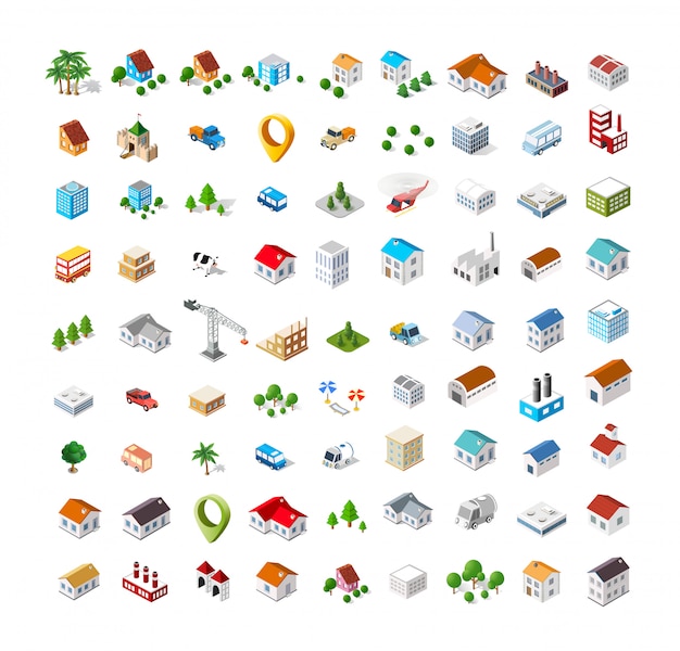 Isometric vector icon