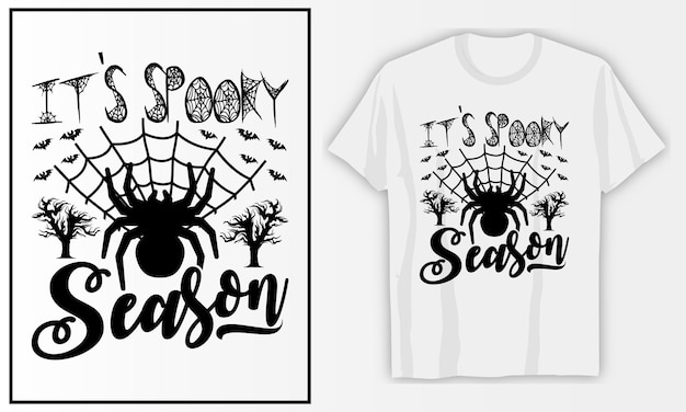 It is Spooky season Halloween SVG T shirt design