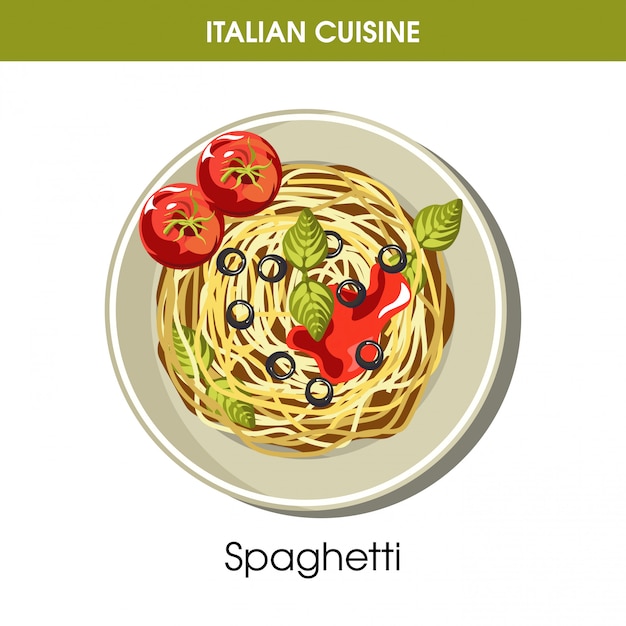 Italian pasta cuisine