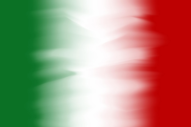 Italy flag vector illustration in abstract modern style