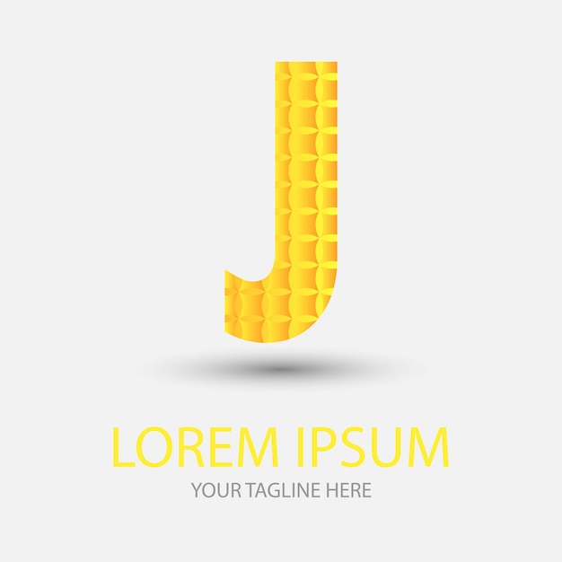 J Letter Logo Design Template