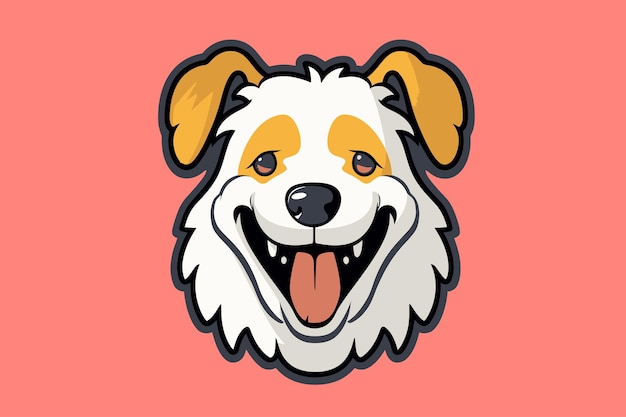 Jack Russell Terrier Dog Emoji Icon Vector Illustration