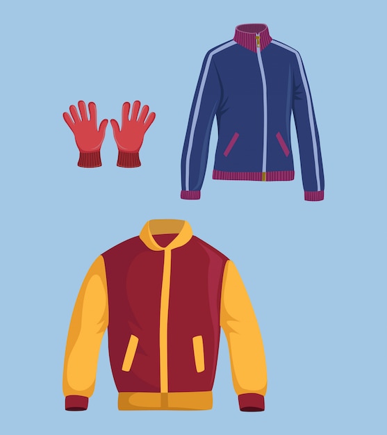 Jacket and Gloves Design