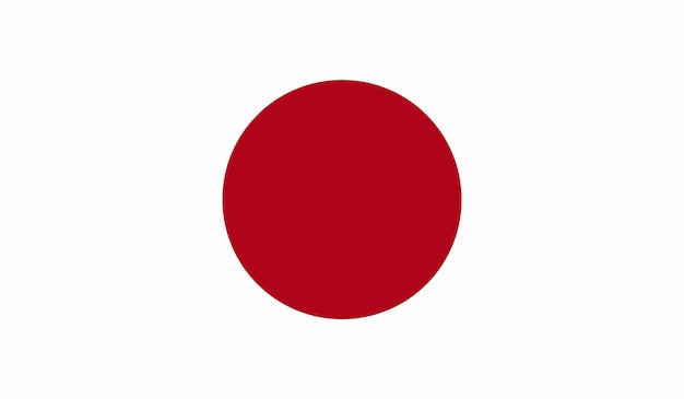 Japan flag vectorIllustration of Japan flag background