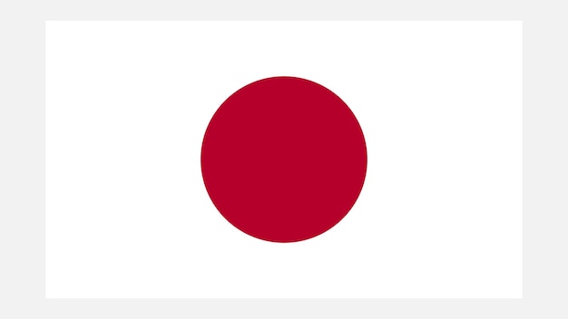 JAPAN Flag with Original color